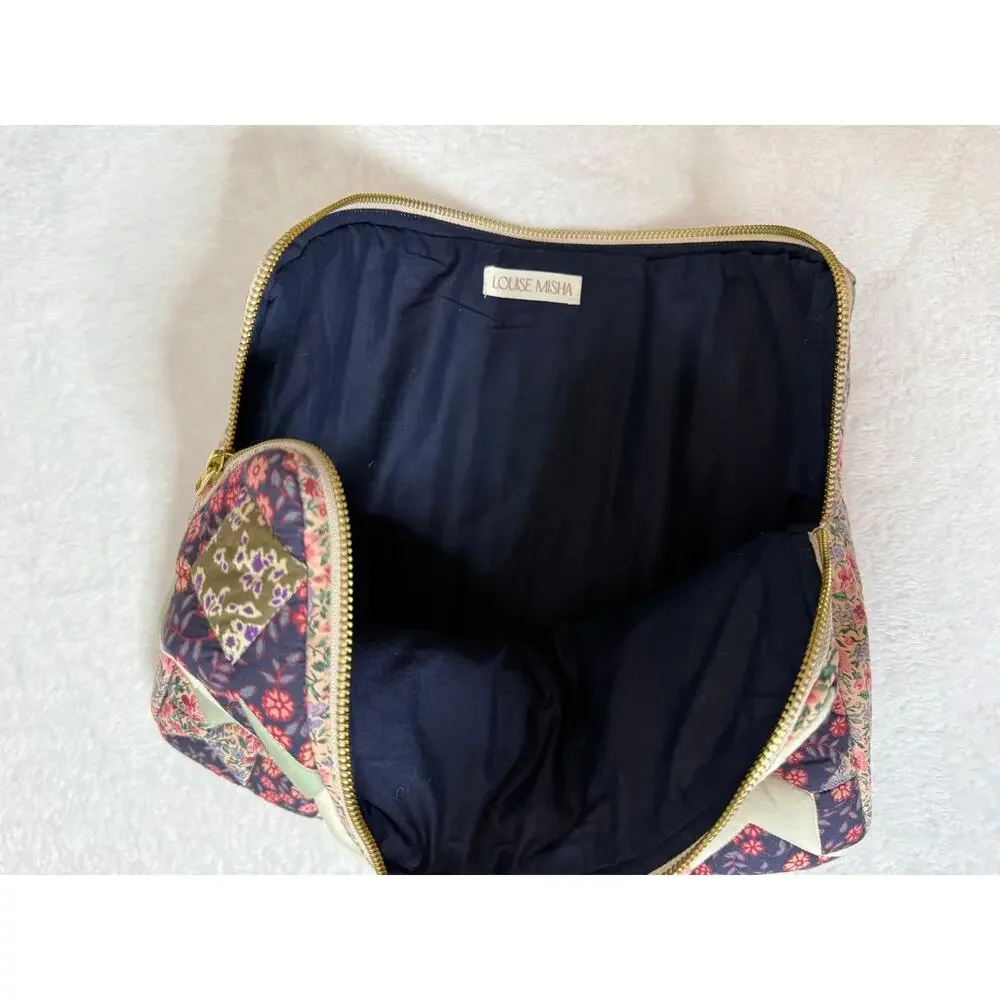 Louise Misha Hoa Floral Patchwork Quilted laptop Sleeve
